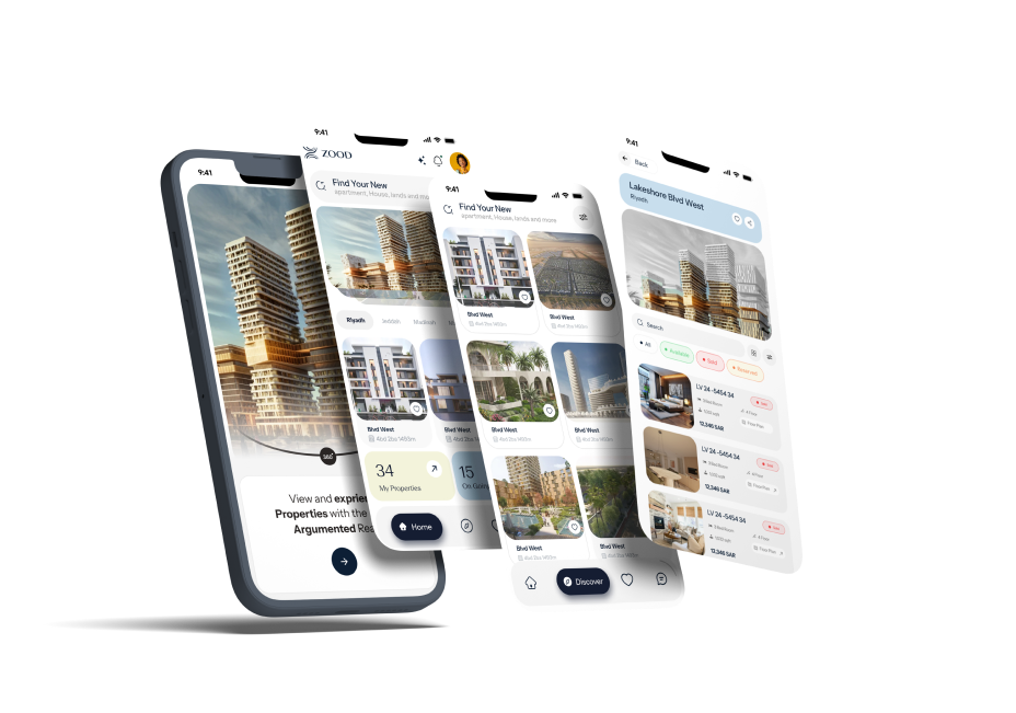 Mobile app preview showing the application interface